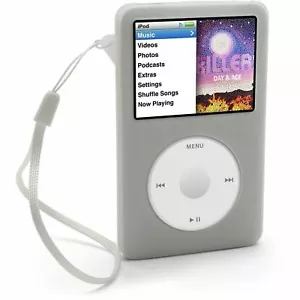 Chiaro Custodia Silicone per Apple iPod Classic 80/120/160GB Skin Case Cover - Foto 1 di 4