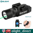Olight Baldr Pro R Tactical Gun Flashlight Rail Mount Green pistol laser sight