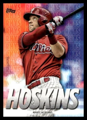 2020 Topps Rhys Hoskins  Player Highlights Insert RH-10 Phillies - Image 1 of 2