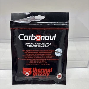 Thermal Grizzly Carbonaut Thermal Pad, 25 × 25 × 0.2 mm TG-CA-25-25-02-R *READ* - Picture 1 of 7