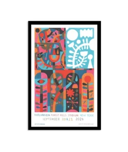 Khruangbin Forest Hills Stadium New York September 20-21 2024 Concert Poster - Picture 1 of 6