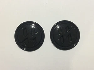 OEM Style Gloss Black Side Emblem Badge Sticker Set for Toyota 86 2017 ~ 2020 - Foto 1 di 4