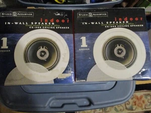 2 Studio Acoustics CS-260 Ceiling Speaker 6.5" Woofer Home/Office NEW OLD STOCK - Picture 1 of 3