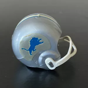 VINTAGE 1970'S HARD PLASTIC DETROIT LIONS MINI GUMBALL FOOTBALL HELMET OPI - Picture 1 of 5