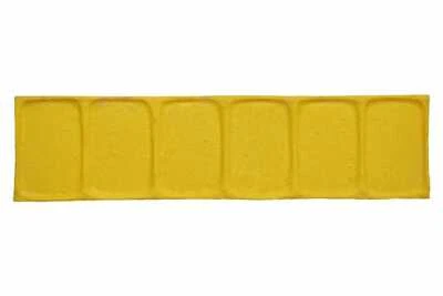 Victorian Brick 8" | 4 pc. Concrete Stamp Set for Borders by Walttools - Image 1 of 2