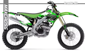 KAWASAKI KX250F KX450F 2009 2010 2011 2012 MAXCROSS GRAPHICS STICKER DECAL MSP2 - Bild 1 von 2