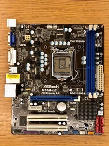 Placa base ASRock H55M-LE Intel H55 zócalo Micro ATX 1156 - Imagen 1 de 1