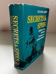 Secrets And Spies Behind the Scenes Stories of WW II 1964 Readers Digest HCDJ - Picture 1 of 5