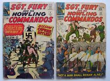 Sgt. Fury And His Howling Cammandos #9 And #28 - 1964 And 1965 - Stan Lee 