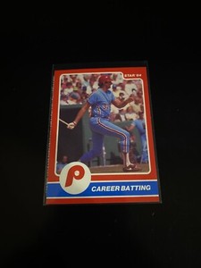 Steve Carlton 1984 Star Baseball card 3 PWE
