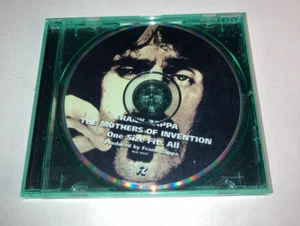 One Size Fits All by Frank Zappa/The Mothers of Invention CD No Cover insert - Picture 1 of 2