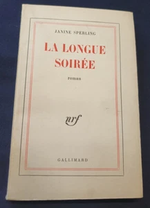 La longue soirée - Janine Sperling - Envoi autographe signé - 1960 - Picture 1 of 4