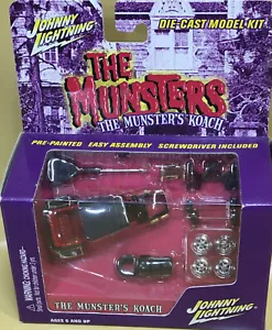 THE MUNSTER'S KOACH ~ KIT MODELLINO PRESSOFUSO ~ SCALA 1/64 ~~ JOHNNY LIGHTNING - Foto 1 di 9