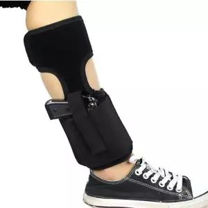 Ankle Holster Breathable Concealed Carry with Mag Pouch Fits Ruger LC9 LCP Sig - Picture 1 of 5