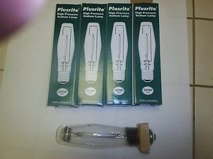 4X Each 250 watt Plusrite HPS Lamp LU/Mogul New - Picture 1 of 1