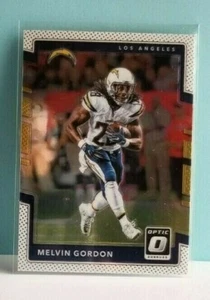 2017 Donruss Optic Football #5 - Melvin Gordon - Los Angeles Chargers - Picture 1 of 2