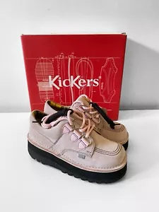 Kickers Women’s Boots Kick Lo Platform Suede Shoes Size UK 3 - Picture 1 of 13