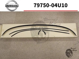Nissan genuine Skyline R32 GTR GTS4 GTST Rear Window Molding Set 79750-04U10 OEM - Picture 1 of 13