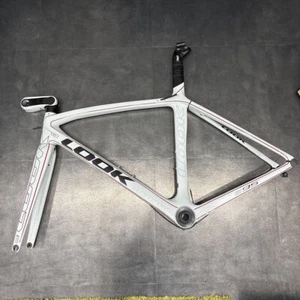 Look 695 2011 Carbon Rennrad Rahmenset XS kostenloser Versand aus Japan weiß - Bild 1 von 10