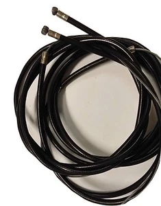 ukscooters LAMBRETTA CABLE ENGRANAJE SIN FRICCIÓN INTERIOR Y EXTERIOR NEGRO X 2 NUEVO AMBOS - Imagen 1 de 1