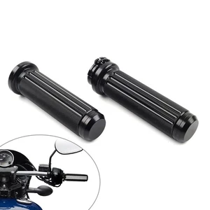1"Handlebar Hand Grips For Harley Heritage Softail Electra Glide Dyna Dyna - Picture 1 of 11