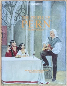The People of Pern - Robin Wood By Anne McCaffrey HCDJ - Imagen 1 de 6