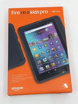 Amazon Fire HD 8 Kids Pro 32GB Kinder-Tablet - Schwarz                    _0.7_6 - Bild 1 von 4