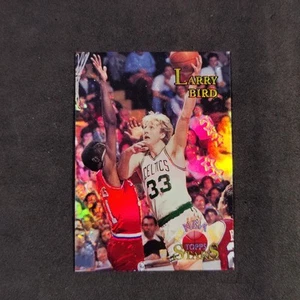 1996 Topps Stars Finest Refractor Larry Bird #108 refractor Boston Celtics - Imagen 1 de 3