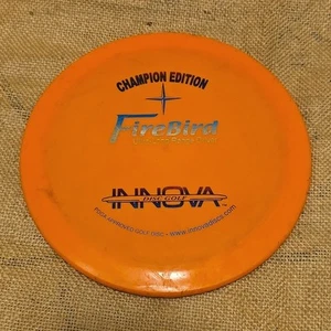 Innova Champion Edition FireBird 175g Disc Golf Ultra Long Range Driver Orange - Picture 1 of 14