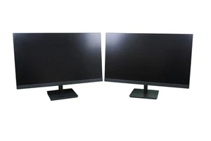 2 x HP P24v G5 24" FHD, 16:9, 1920 x 1080p @ 75 Hz Monitor for Dual Screen Setup - Picture 1 of 7
