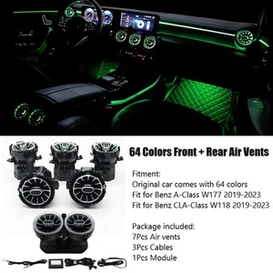 AC Air Vent LED Ambient Light Kit für Benz A-Klasse CLA-Klasse W177 W118 2019+ - Picture 1 of 25