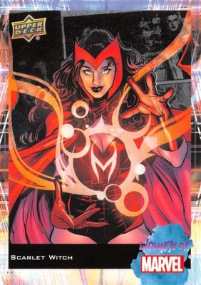 SCARLET WITCH / 2024 Upper Deck Women of Marvel BASE Card #14 - Image 1 of 2