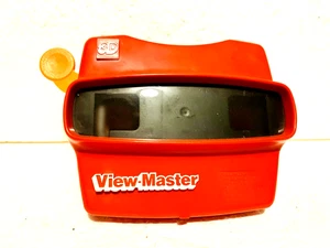 3D View-Master: visualizzatore di modelli rosso fine anni 70 SOLO GAF Corp. - Foto 1 di 2