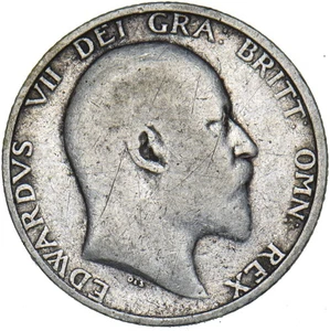 Moneda de plata británica de 1905 chelín - Eduardo VII - Imagen 1 de 2