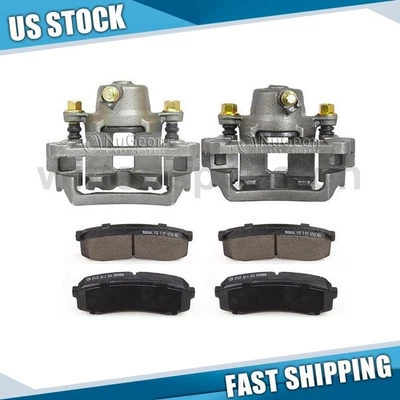 Rear Brake Calipers Ceramic Brake Pads for 2010-2019 Toyota 4Runner - Image 1 of 4
