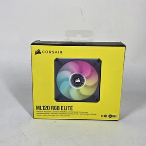 Corsair ML120 RGB ELITE Premium Magnetic Levitation Fan - New - Photo 1/4