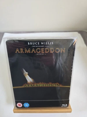 ARMAGEDDON  BLU-RAY  STEELBOOK, NEW  SEALED, PLUS  BRAND  NEW  PROTECTOR  CASE  - Image 1 of 4