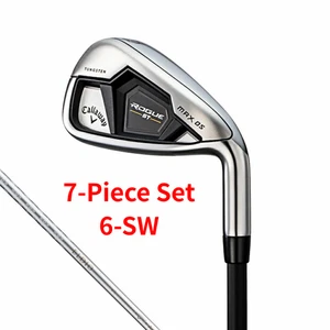 Womens Callaway ROGUE ST MAX OS Iron Set 6-9 Pw Aw Sw Ladies Flex Carbon New - Picture 1 of 9
