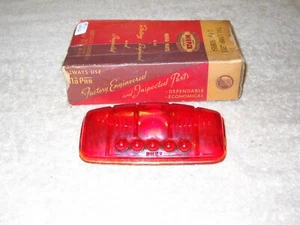 NOS Mopar 1942 Plymouth Tail Light Lens w/Correct PHE Mint! - Bild 1 von 1