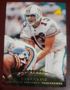 1995 Pinnacle #244 Dan Marino HOF-QB AFC Checklist (1 of 7) **40% OFF 2 or MORE - Picture 1 of 2