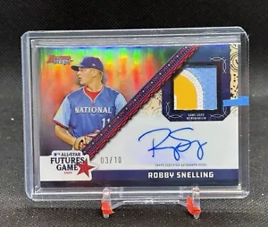 2024 Bowman's Best Relic Robby Snelling #FGRA-RS Auto Black Refractor 3/10 - Picture 1 of 2