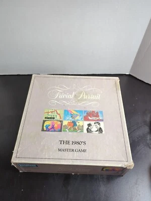 Vintage " Trivial Pursuit" The 1980's Master Game, Horn Abbot 1989 Complete  - Image 1 of 4