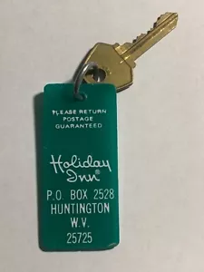 Holiday Inn Hotel Motel Room Key Fob with Key Huntington West Virginia #1114 - Bild 1 von 2