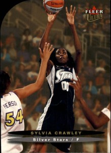 2003 Ultra WNBA Gold Medallion #13 Sylvia Crawley 