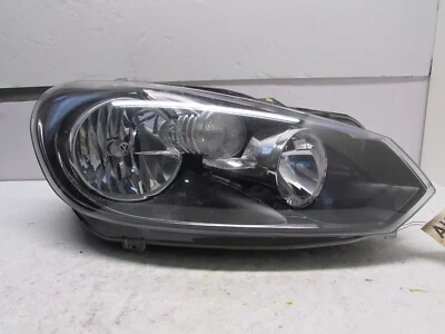 2010-2011-2012-2013-2014 VOLKSWAGEN GOLF GTI RIGHT PASSEN SIDE HEADLIGHT HALOGEN - Image 1 of 4