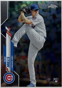 2020 Topps Chrome Update #U-7 Alec Mills  RC Rookie Chicago Cubs