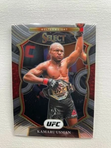 2021 Panini Select UFC Concourse Kamaru Usman #7 - Picture 1 of 2