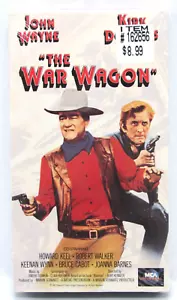 The War Wagon VHS 1967 John Wayne Kirk Douglas Western Factory Sealed Watermark - Picture 1 of 6