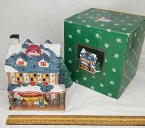 Weltbasar 1996 Nordpol Express beleuchteter Kaufmannsladen Weihnachtsdeko - Bild 1 von 8