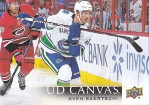 SVEN BAERTSCHI 2018-19 18-19 UPPER DECK 2 CANVAS #C198 CANUCKS - Picture 1 of 1